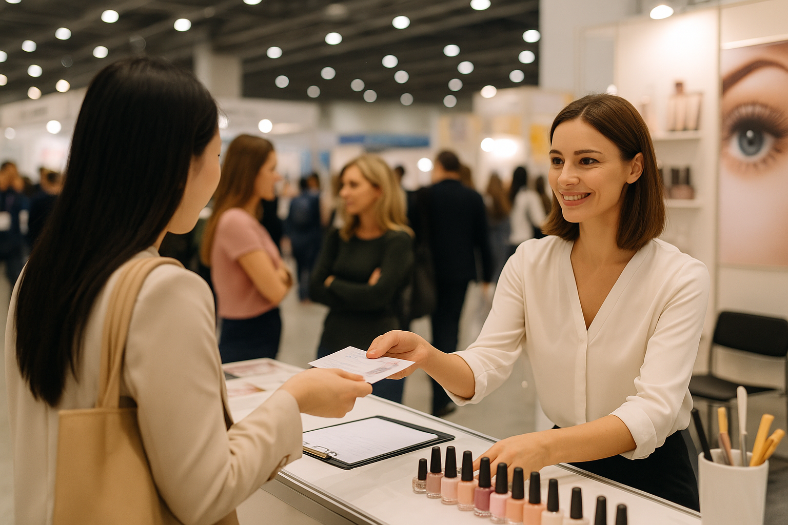展示会拡張でネイル・まつげ業界に新チャンス