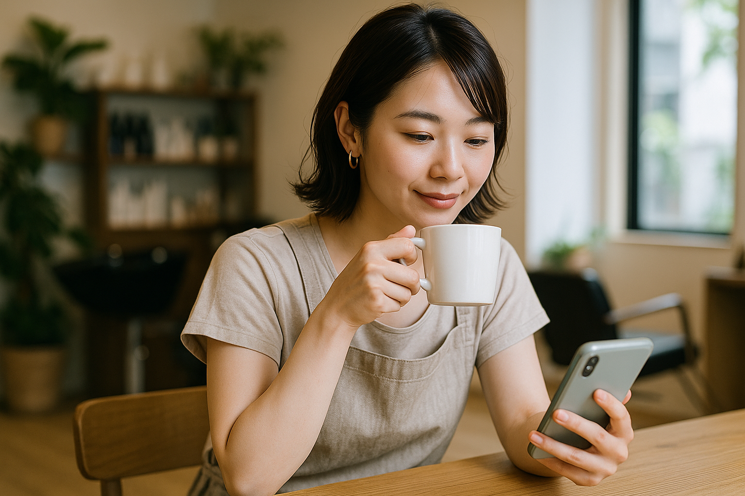 サロンオーナーのSNS更新術