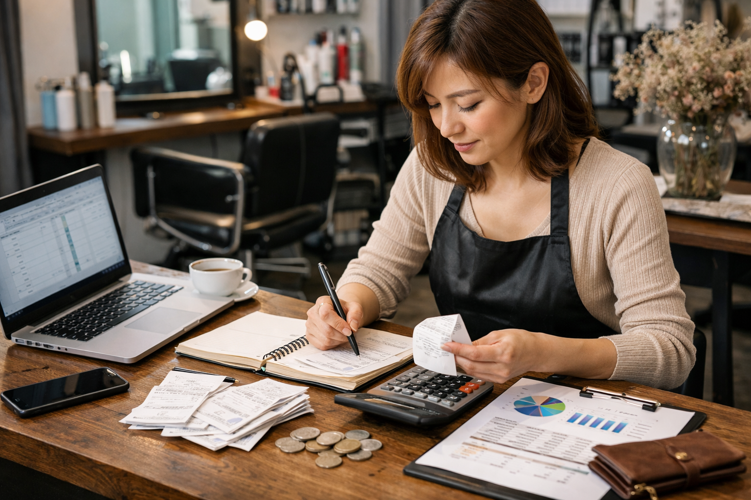 サロンの固定費、どこまで削れる？月1万円減らすために見直したこと